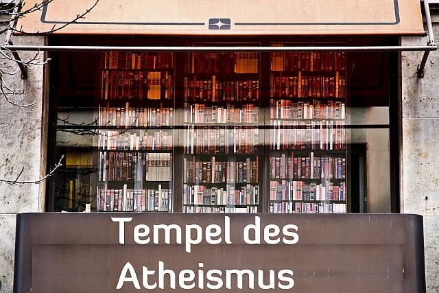 Bibliothek – Tempel des Atheismus